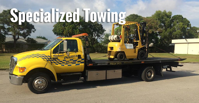 Forklift Specialized Towing Services